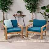 SANTA ANA CLUB CHAIR with Cushions(Set of 2)