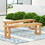 Nestor Bench Set Of 2, Natural 63892.00