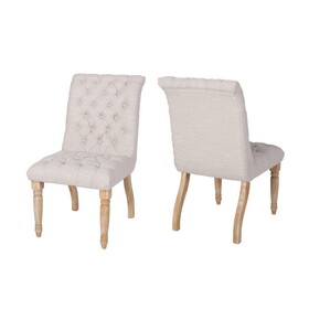 Chair, Beige, Fabric