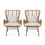 Montana Chair, Beige+Brown 65044-00LBRN