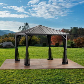 PABLO 10 x 10 FT. GAZEBO 65613.00BLK