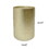 Metal Side Table 65631-00GLD