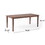 Dining Table With Square Leg 65643-00