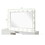 Galaxy Home Coco Solid Wood Mirror Milky White 659436431553