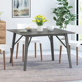 Modern Counter Dining Table, Grey