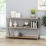 Console Table With 3 Self (Kd) 66411-00