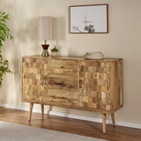 3 Drawer Sideboard With 2 Door (Kd Legs) 66413.00