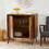Wooden & Iron Sideboard 66490-00