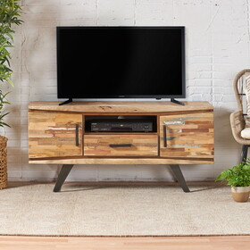 Wooden & Iron Tv-Board