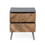 Mango Wooden / Mdf Fitted 2 Drawer Cabinet- (Kd Legs 66674-00