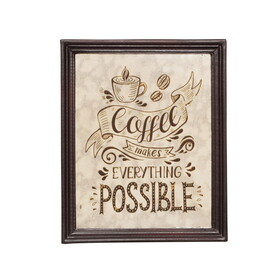 Coffee Transfer Wall D&#201;Cor (Posisible)
