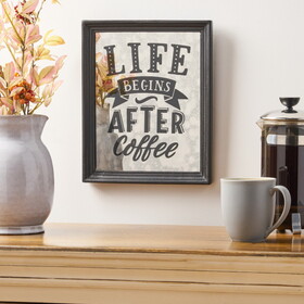 Coffee Transfer Wall D&#201;Cor (Life)