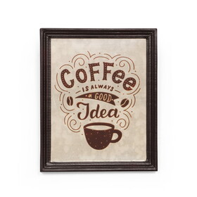 Coffee Transfer Wall D&#201;Cor (Idea)