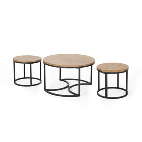 Coffee Table Set 67141-00ANTBLK