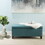 Storage Ottoman, Teal 67218-00DTE