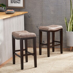 TIFFIN STUDDED COUNTER STOOL MP2 (set of 2) 67703-00FGRY