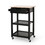 Kitchen Cart, Black 67753-00NATBLK