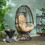 Robertson Swivel Patio Egg Chair 67930-00DBGE