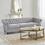 Sofa - 3 Seater 68014-00FCLOUDGRY