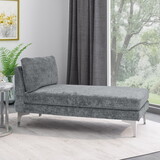 Chaise Lounge, Grey 68109-00GRY