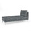 Chaise Lounge, Grey 68109-00GRY
