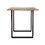 Dining Table, Black + Natural, 31D x 55W x 30H in 68163-00