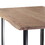 Dining Table, Black + Natural, 31D x 55W x 30H in 68163-00