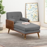 Chaise Lounge, Grey 68259-00GRY