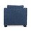 Club Chair, Navy Blue 68387-00NBLU