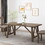 Dining Table, Antique brown 69001-00ABRN