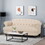 Cozy Beige Sofa, Elegant, Fabric 69082-00FBGE