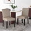 Dining Chair, taupe 69410-00TAUESP