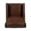 Club Chair, Dark Brown 69632-00PUDBRN