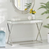 Console Table, Antique Silver 69707-00