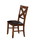 ACME Apollo Side Chair (Set-2) in Espresso PU & Walnut 70003