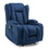 Massage Recliner, Navy Blue 70410-00NBLU