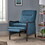 Recliner Chair, Navy Blue 70449-00