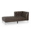 Chaise Lounge, Dark Brown 70477-00A