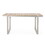 Dining Table, Silver + Natural 70497-00