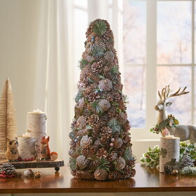 Pine Cone Table Top Tree 70568-00