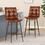 Bar Stool, Light Brown 70724-00