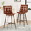 Bar Stool, Light Brown 70724-00