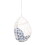 Los Alamitos Hanging Chair With 8Ft Chain 70770-00WBLU