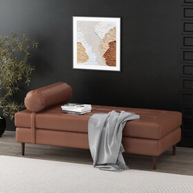Chaise Lounge, Light Brown 70865-00PUCOGN