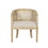 Accent Chair, Beige+Natural 71062-00BGE