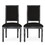 Dining Chair, Black 71237-00BLK