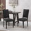 Dining Chair, Black 71237-00BLK