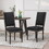 Dining Chair, Black 71237-00BLK