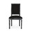 Dining Chair, Black 71237-00BLK