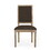 Dining Chair, Brown 71237-00BRNNTL